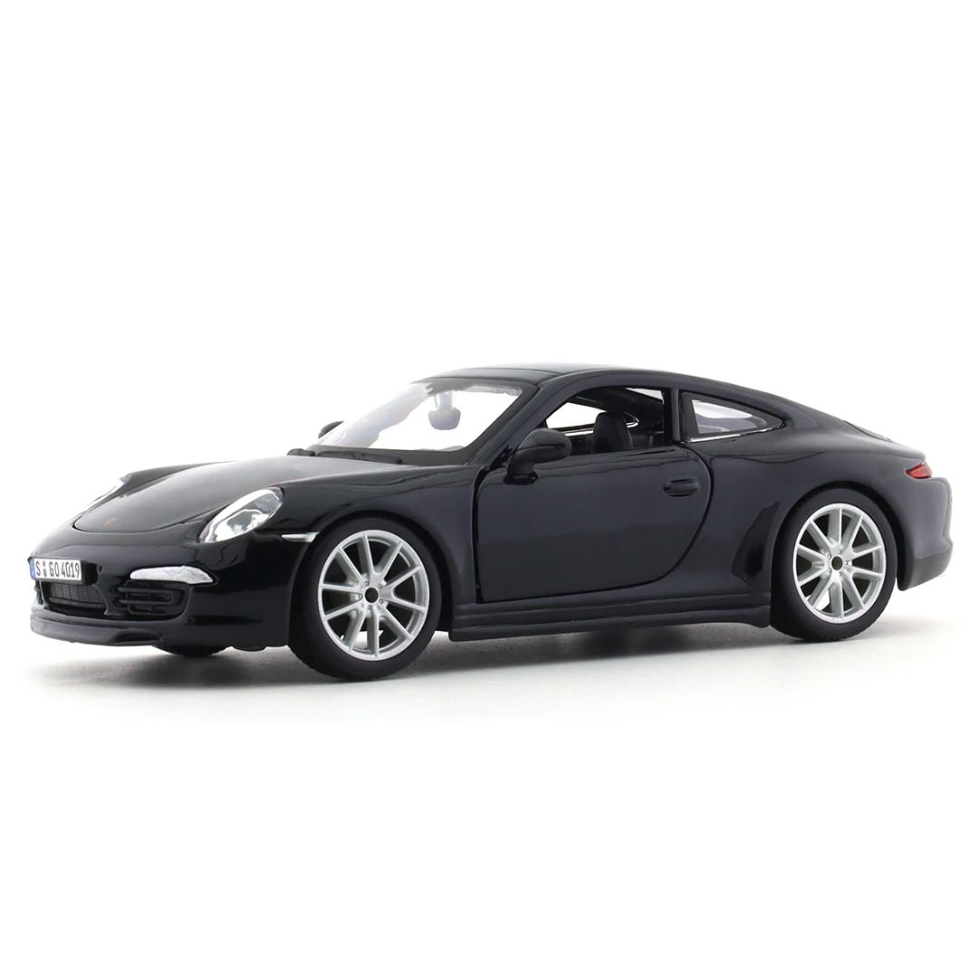 Porche 911 Black 1:24 Scale Die-Cast Car by Bburago