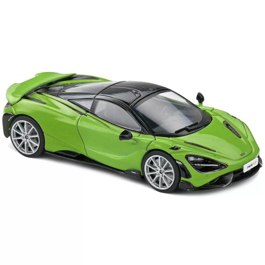 Green MCLAREN 765 LT 1:43 Scale die-cast car by Solido