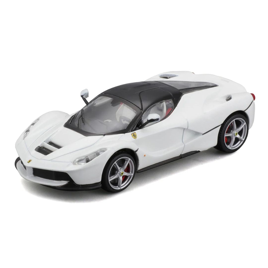 White Ferrari LaFerrari 1:43 Scale Die-Cast car by Bburago