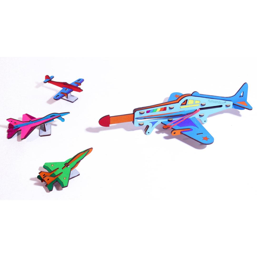 Shooter Plane - DIY Mechanical Model
