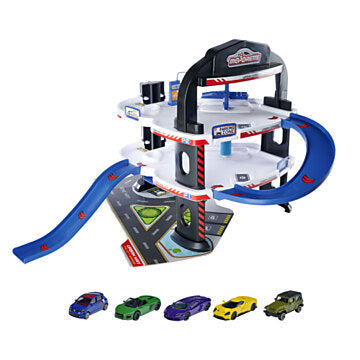 Urban Garage Set With Bonus Pack by Majorette